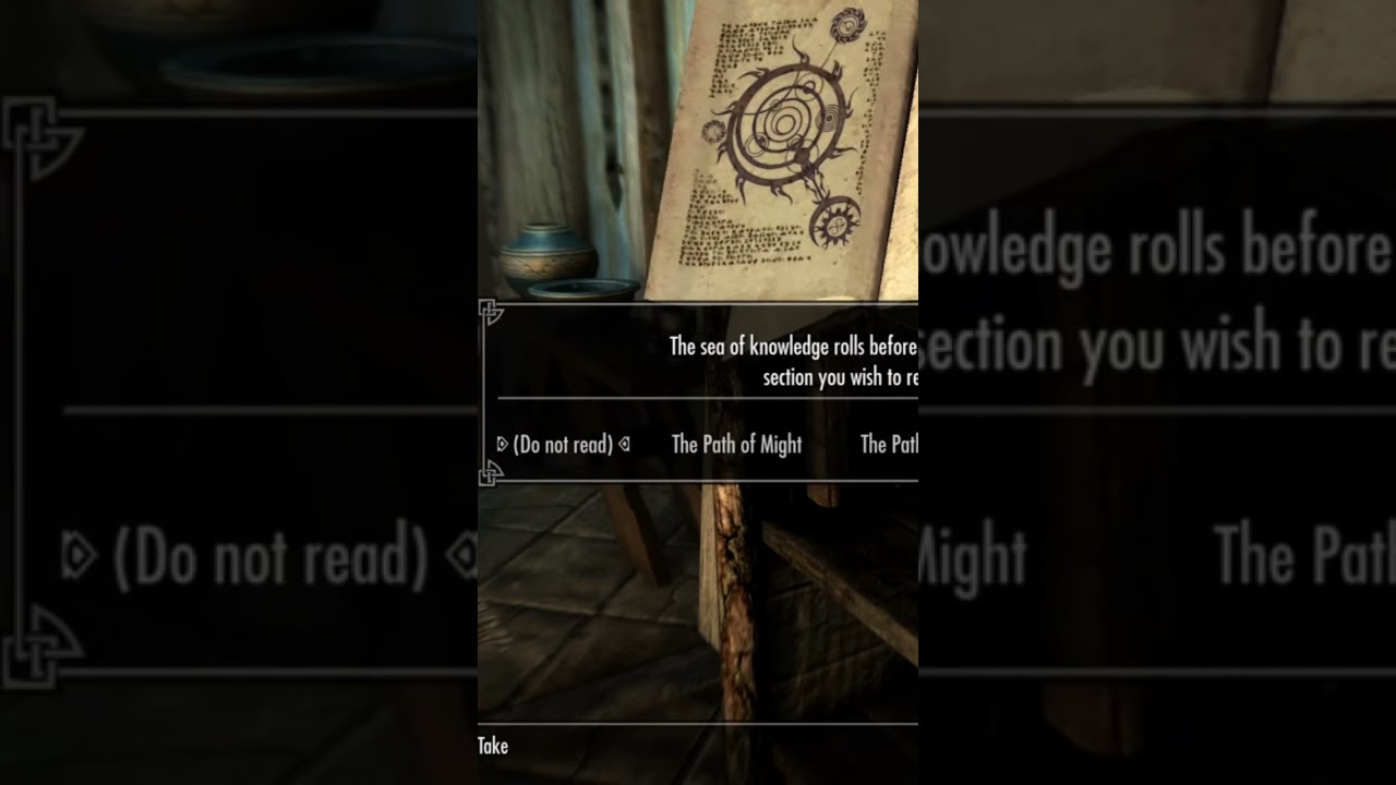 Oghma Infinium Glitch In 60 Seconds! (Original Video In Description) #Skyrim #glitch