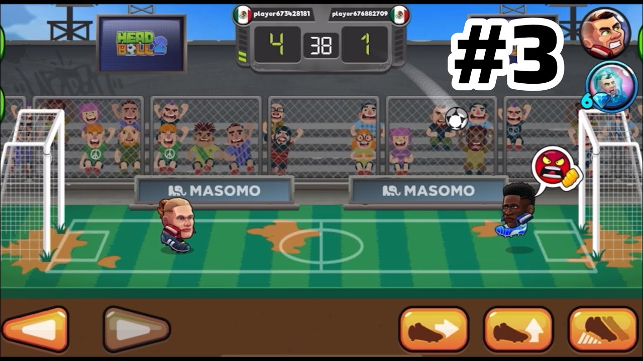 Tough matches. Headball 2. Gameplay Walkthrough (3)