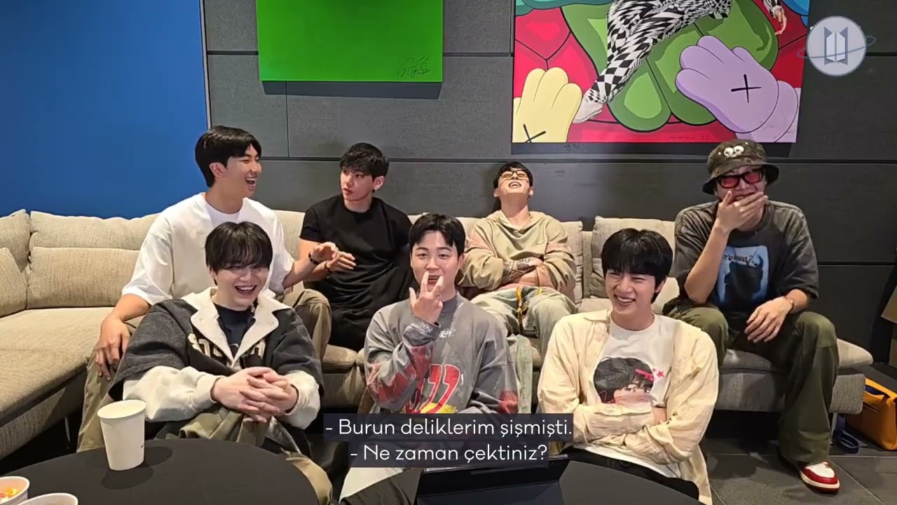 [T&uuml;rk&ccedil;e Altyazılı] [Weverse Live] BTS 