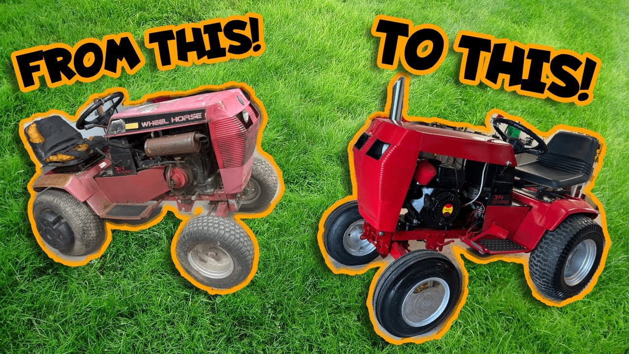 30 Year Old Tractor Gets Restomod! With a Diesel??