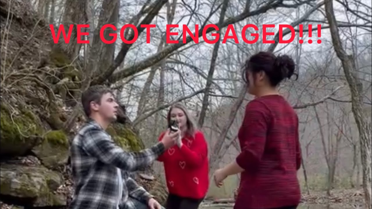 WE GOT ENGAGED!!!