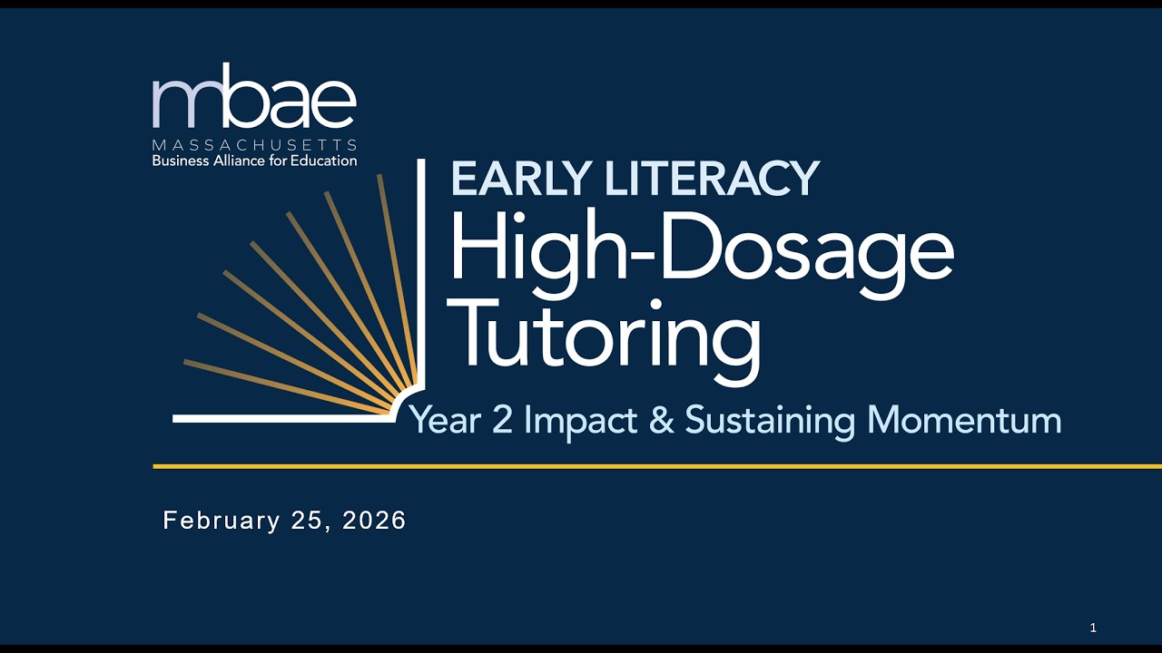 Early-Literacy High-Dosage Tutoring: Year 2 Impacts & Sustaining Momentum