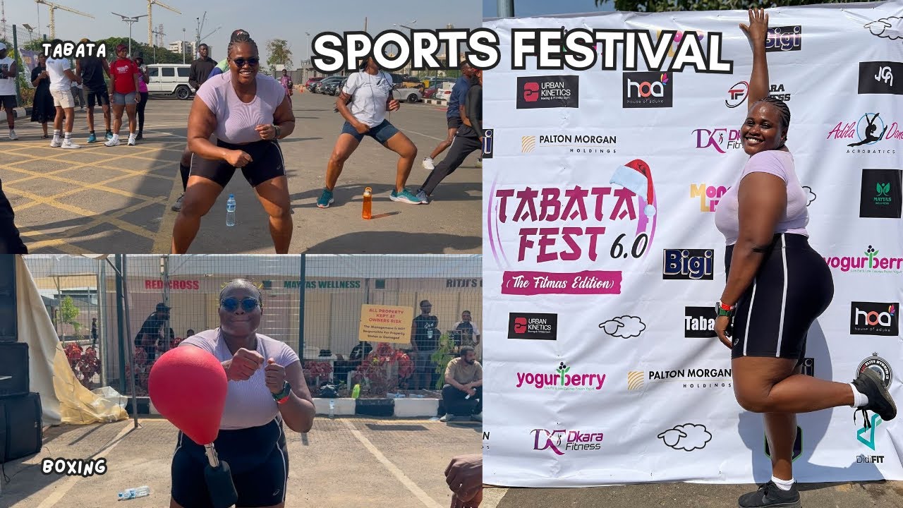 My First Fitness Festival in Abuja (Tabata Fest)