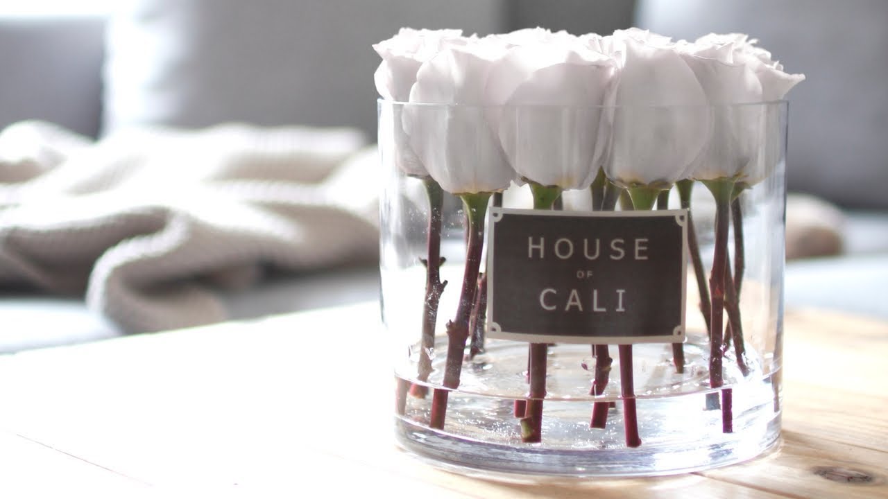 DIY LUXURY ROSE ARRANGEMENT WITH CUSTOM LABEL!