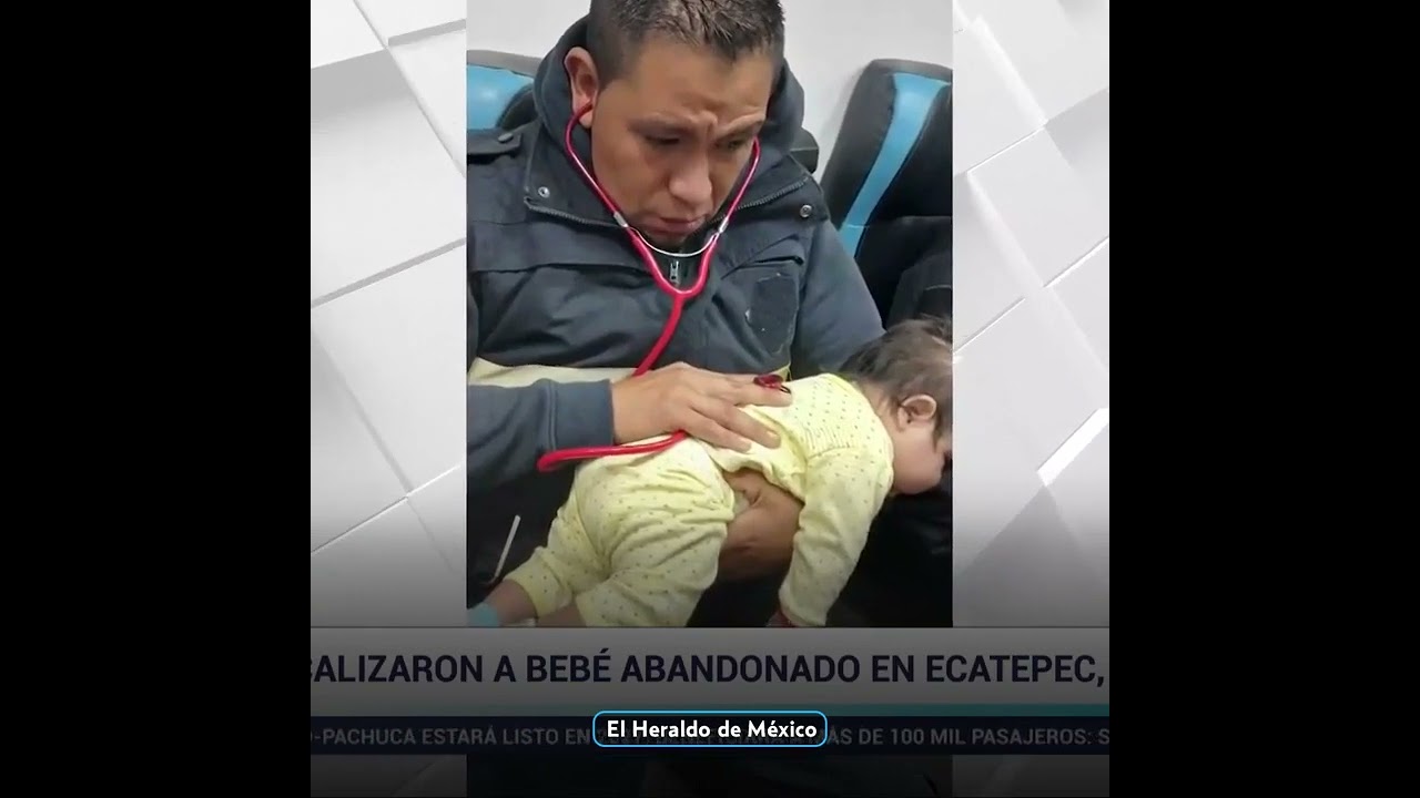Localizan a bebé abandonado en Ecatepec; autoridades ya están buscando a sus padres