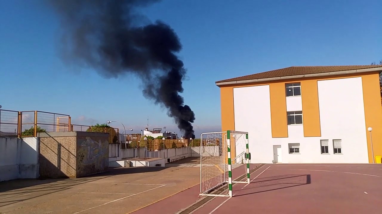 Vehículo incendiado en Bonares. 18/06/2019