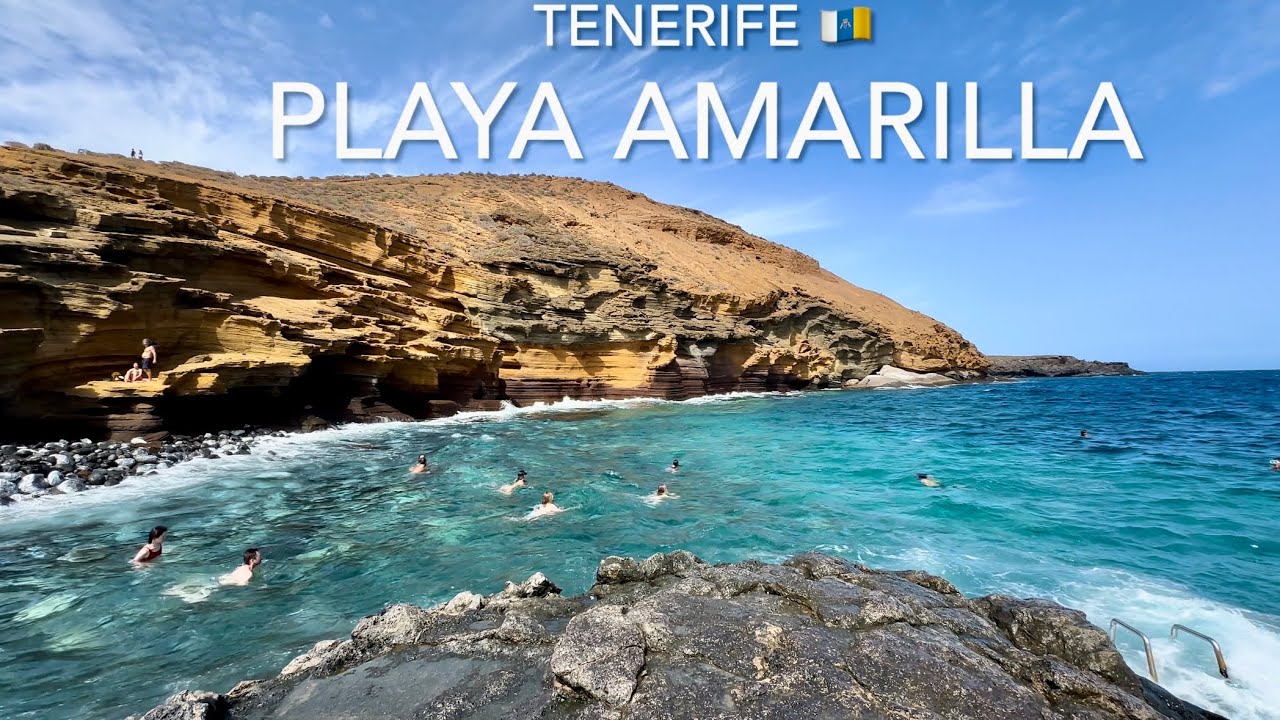 Playa Amarilla, Tenerife (4K)