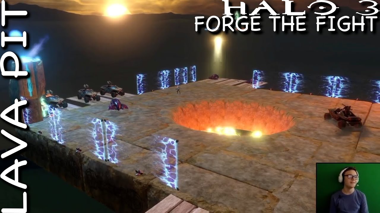 Forge the fight LAVA PIT (Halo 3)