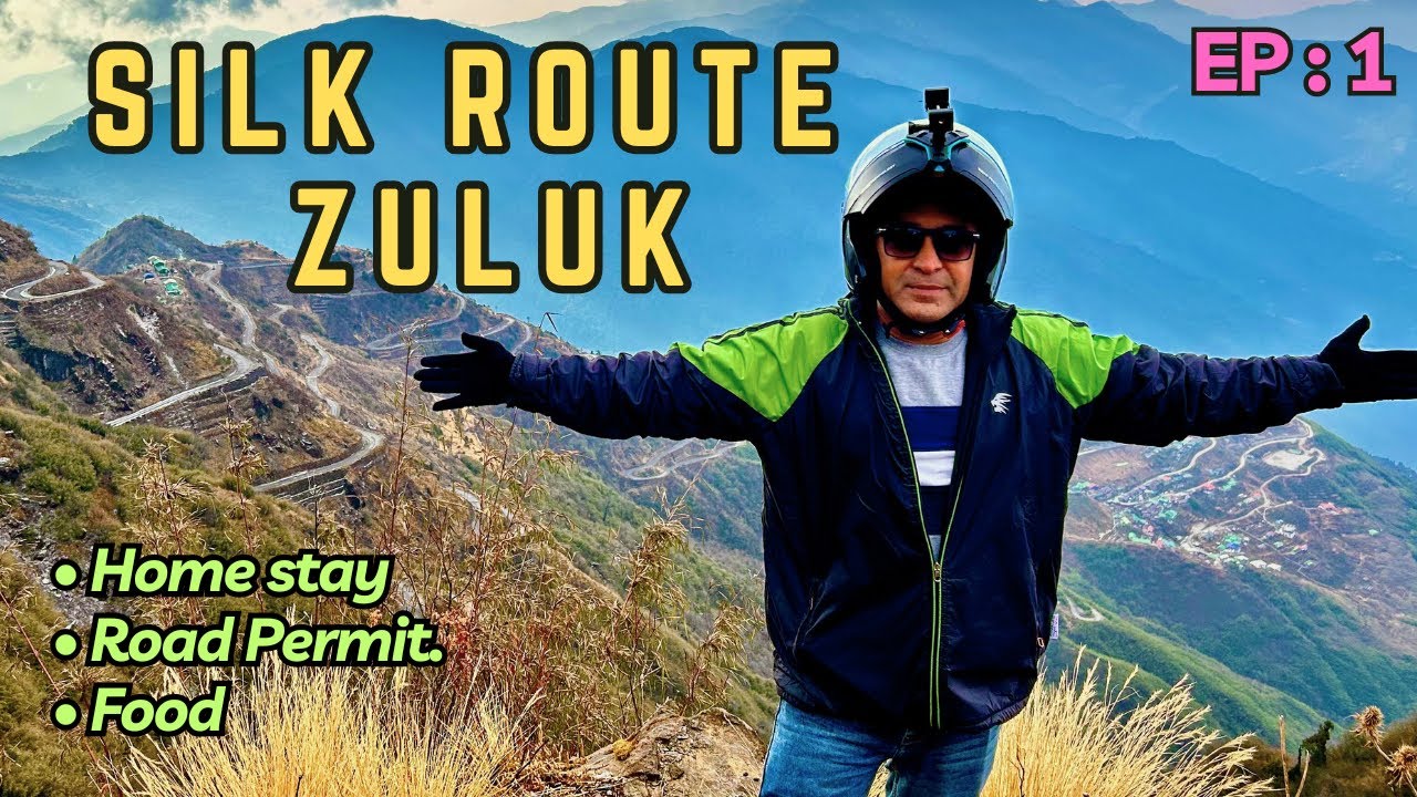 Silk Route Zuluk | East Sikkim Tour Vlog 2024 | EP-1 | Siliguri to Sikkim Bike Ride | Northeast |