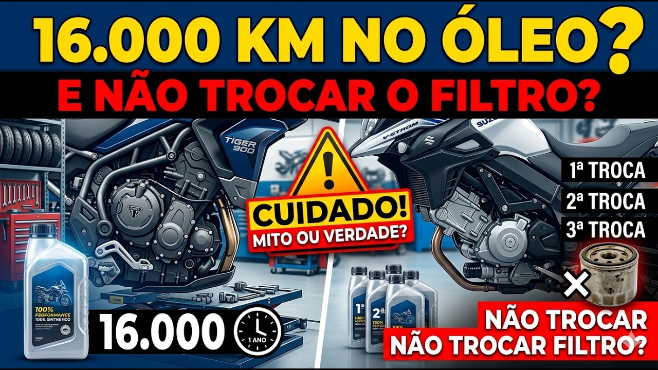 TROCA DE &Oacute;LEO COM 16.000 KM? Loucura ou Tecnologia?