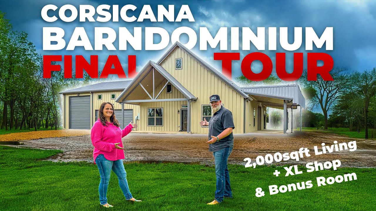 Corsicana Barndominium Dream Home Tour w/ Huge Shop | Texas Best Construction