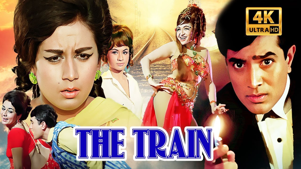 The Train (1970) | Full Hindi Movie 4K | Rajesh Khanna, Nanda | R.D. Burman | Classic Thriller