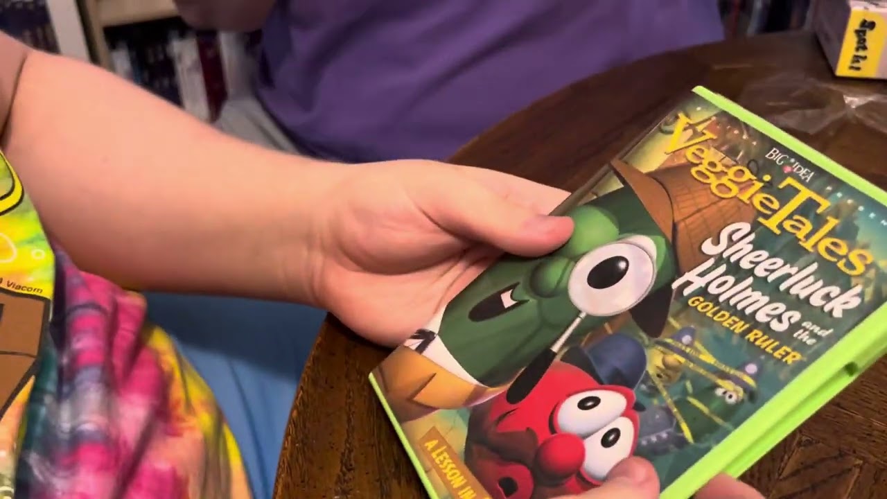 VeggieTales: Sheerluck Holmes and the Golden Ruler DVD Unboxing (New Version)