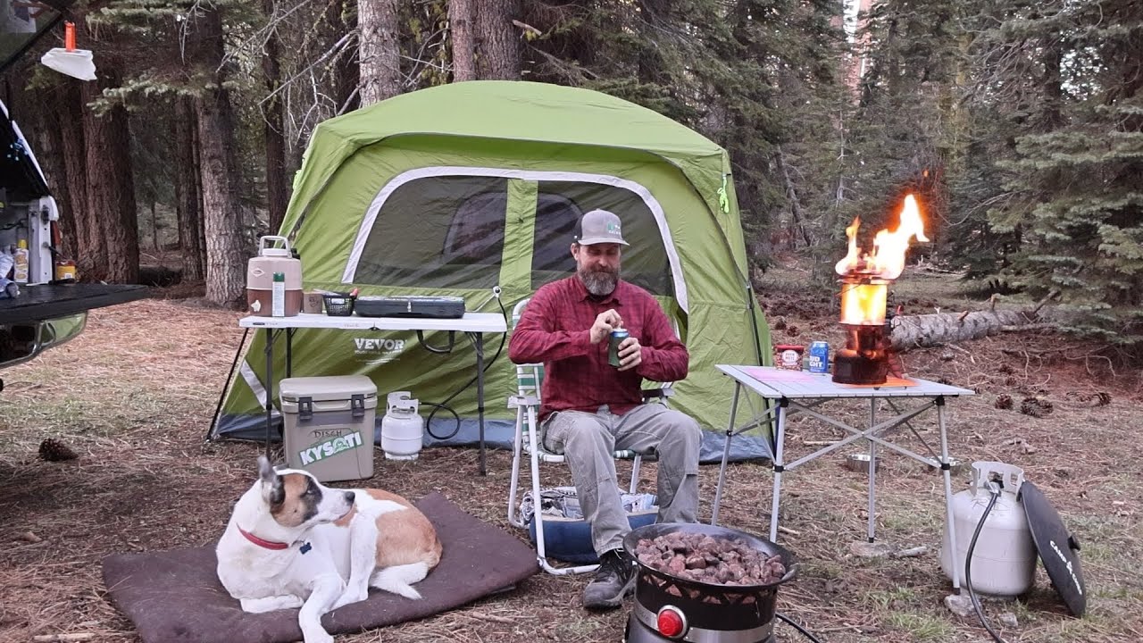 Truck Camping in the Sierra Nevada... Rare Beer, Good Food, Mad Lantern.