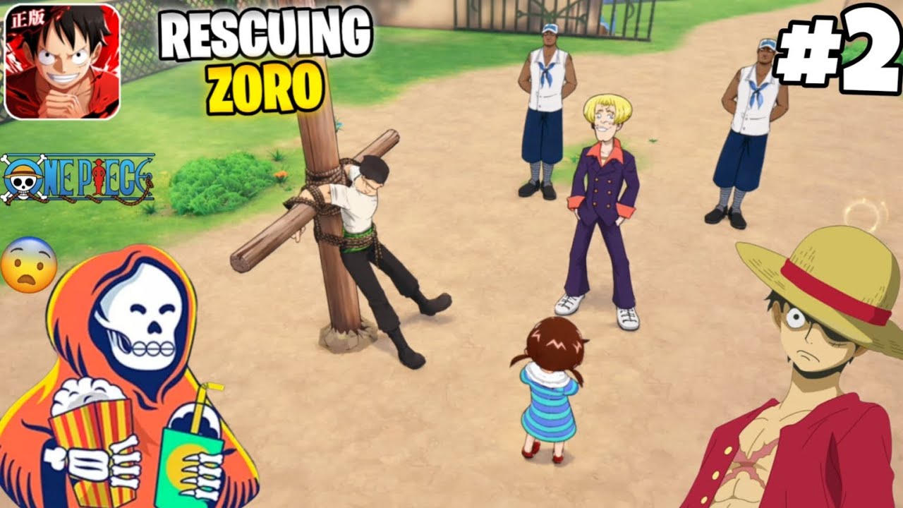 RESCUING ZORO FROM THE MAREN BASE || ONE PICE FIGHTING PATH GAMEPLAY #2