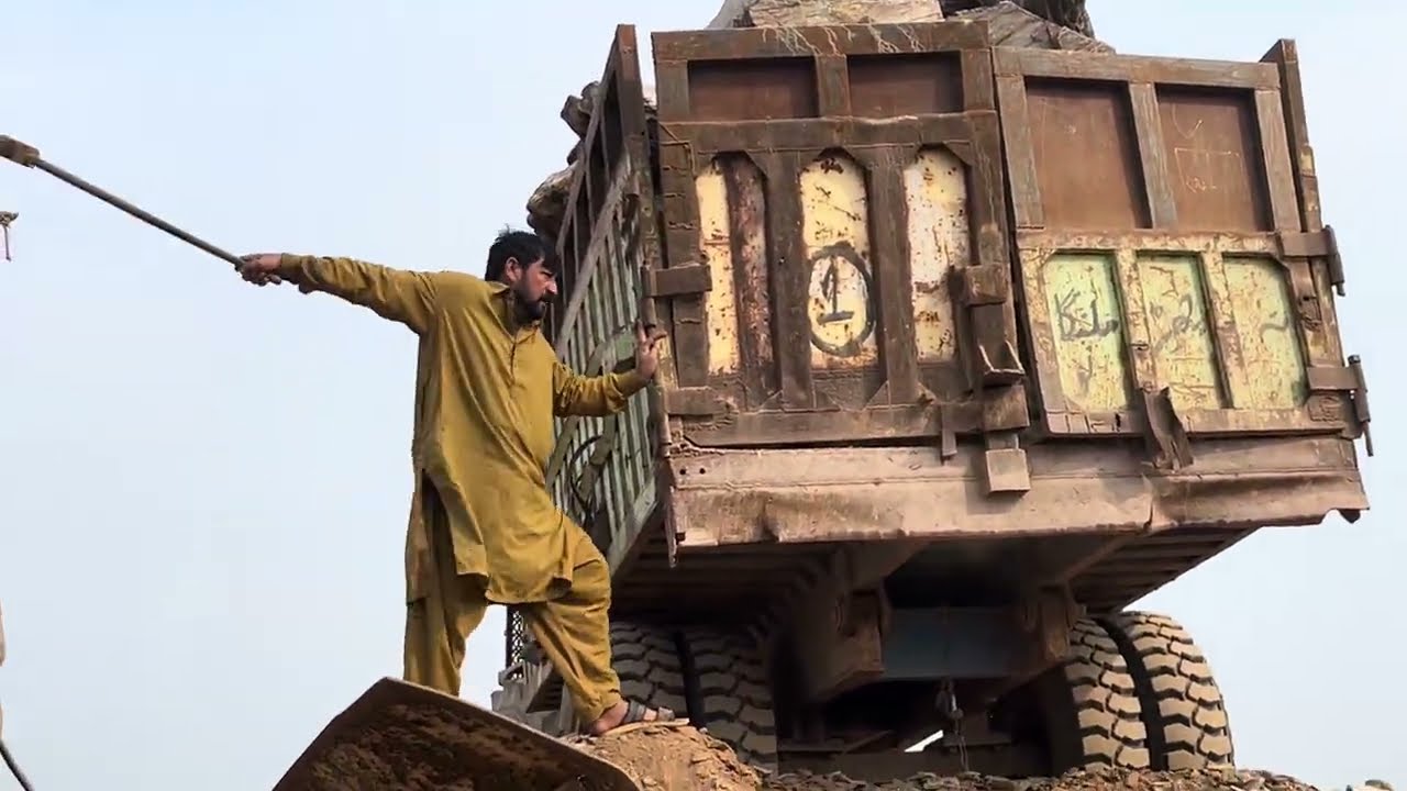 PLAYING With Giant Rocks.ASMR Rock Quarry CRUSHING Oprations primary jaw Crusher in action#asmr