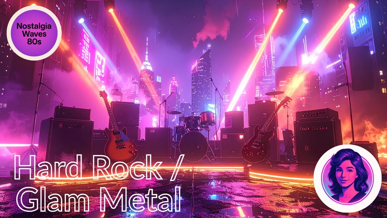 【Hard Rock / Glam Metal】Nostalgia Waves 80s – Steel Roses | Queens of the Electric Stage