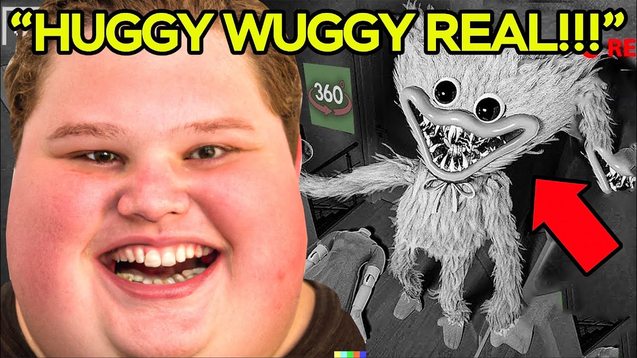gen alpha kid thinks Huggy Wuggy is REAL😭
