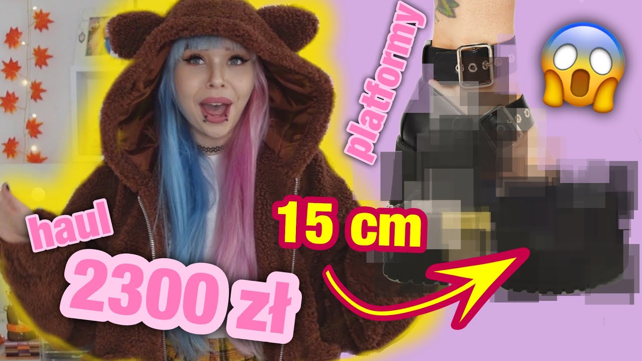 🔸 Haul DollSkill za 2300 zł! 🔸  *PLATFORMY i GOTYCKIE ubrania* 😱 ...Przyszły zepsute....🥴