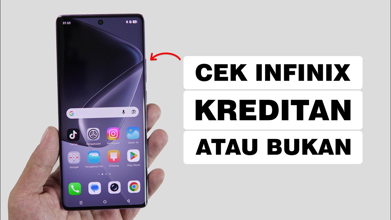 Cara Mengetahui HP Infinix Kreditan atau Bukan