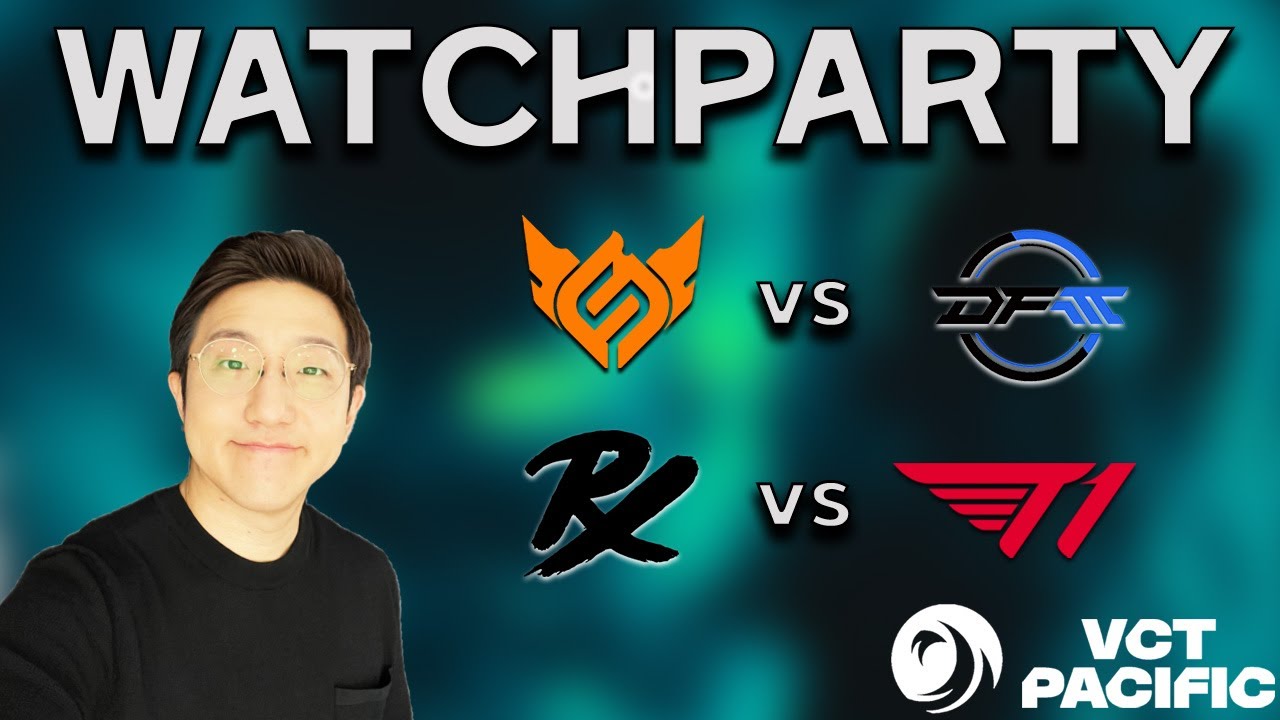FS vs DFM / PRX vs T1 | VCT Pacific Watchparty LIVE #VCTWatchParty   - !offmeta !discord