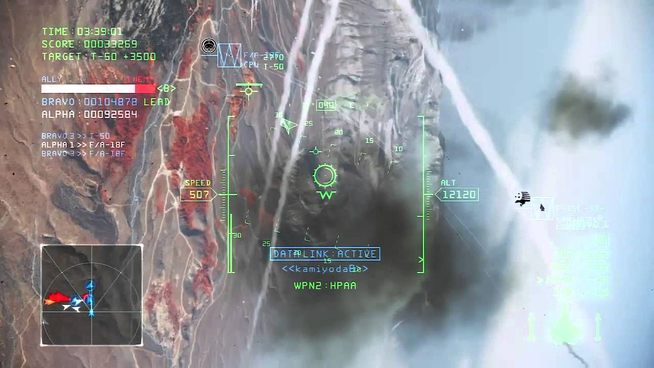 Ace Combat Infinity: Galm Team Engage! - Airspace B7R Dogfight -