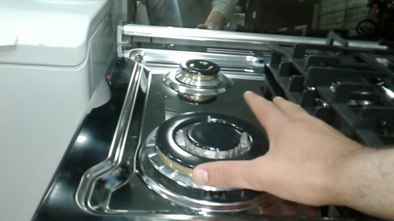 فرن الغاز 4 رؤوس من نوع active chef