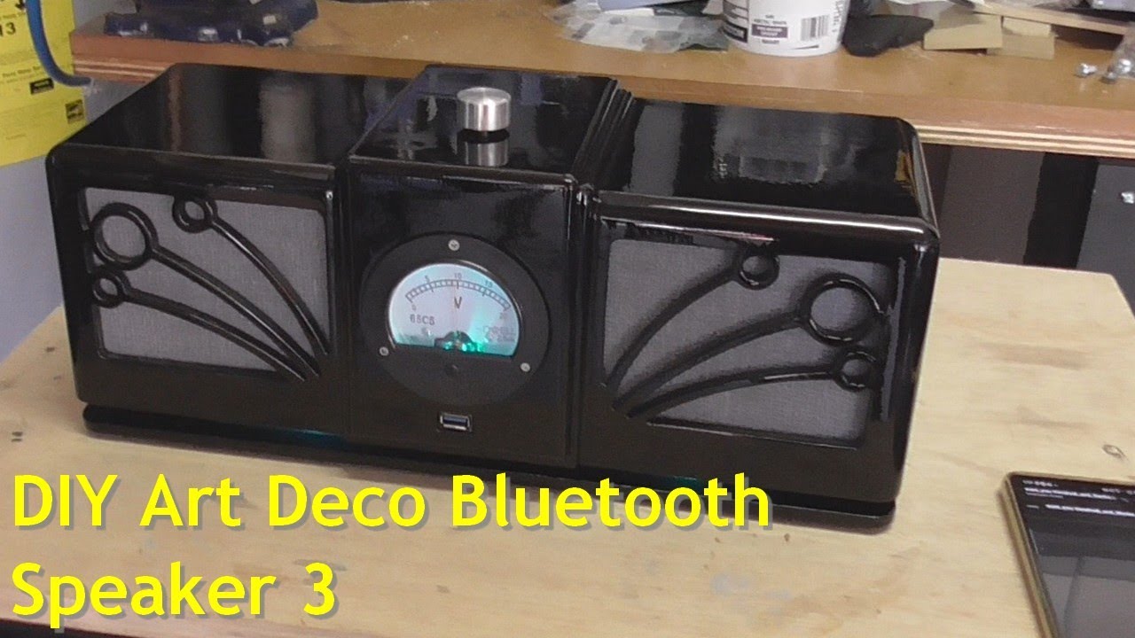 AS_018  Art deco bluetooth speaker3 build