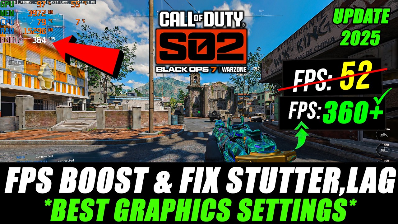 Как повысить FPS в Warzone и Black Ops 7 Season 2: устранение зависаний, падения FPS и лучшие нас...