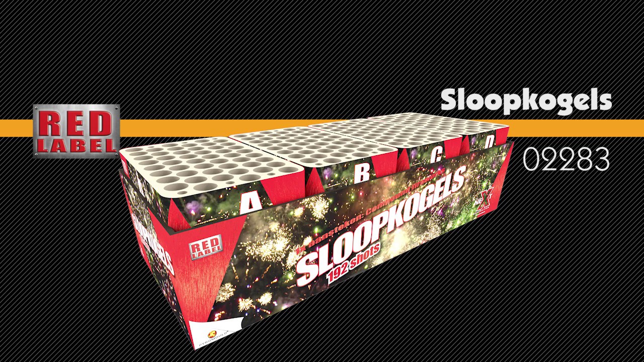 02283 - Sloopkogels - Red Label - Lesli Vuurwerk