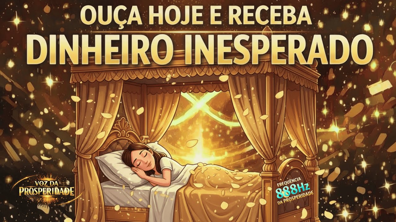 OUÇA ENQUANTO DORME E RECEBA DINHEIRO INESPERADO 888hz