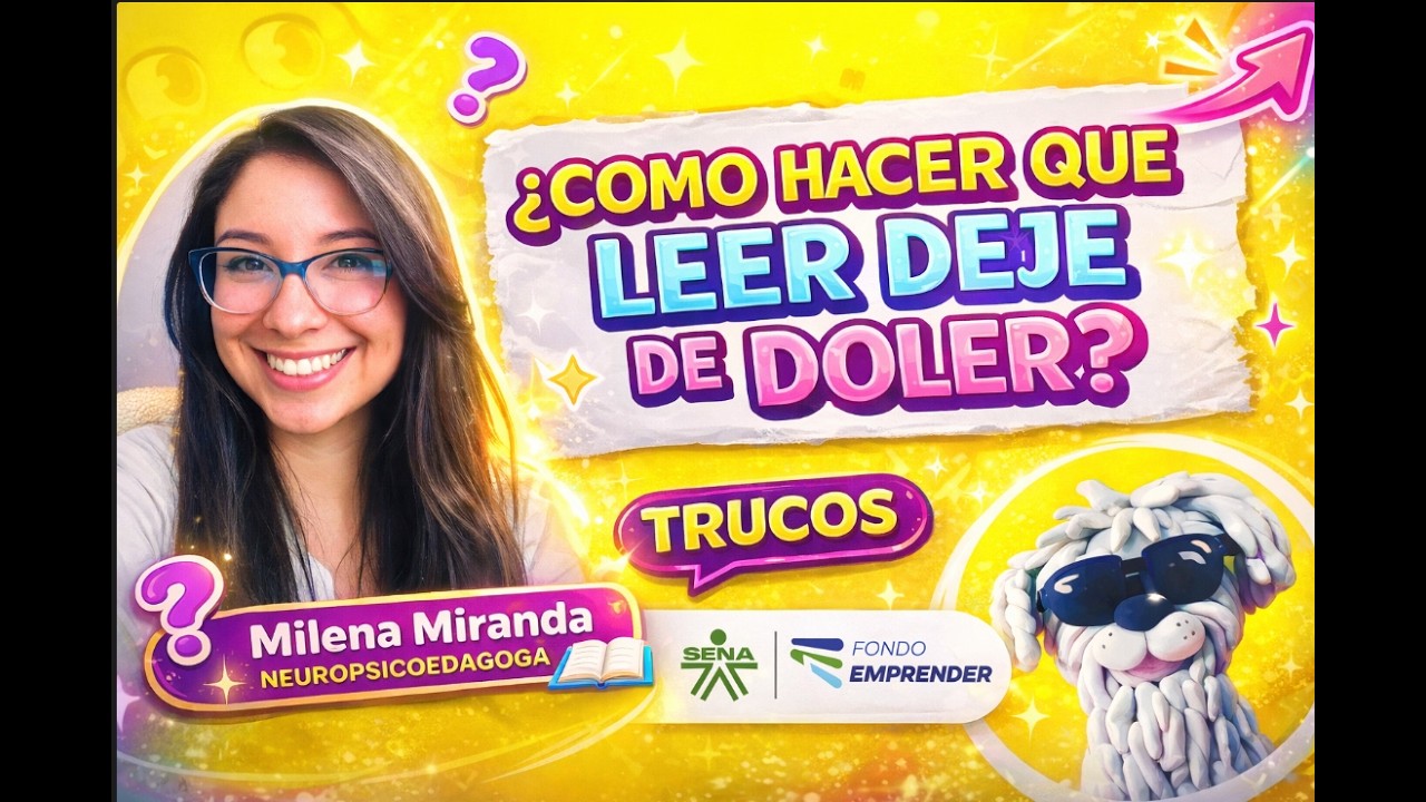 ¿Como hacer que leer deje de doler ? La experta MIlena Miranda nos cuenta sus experiencias