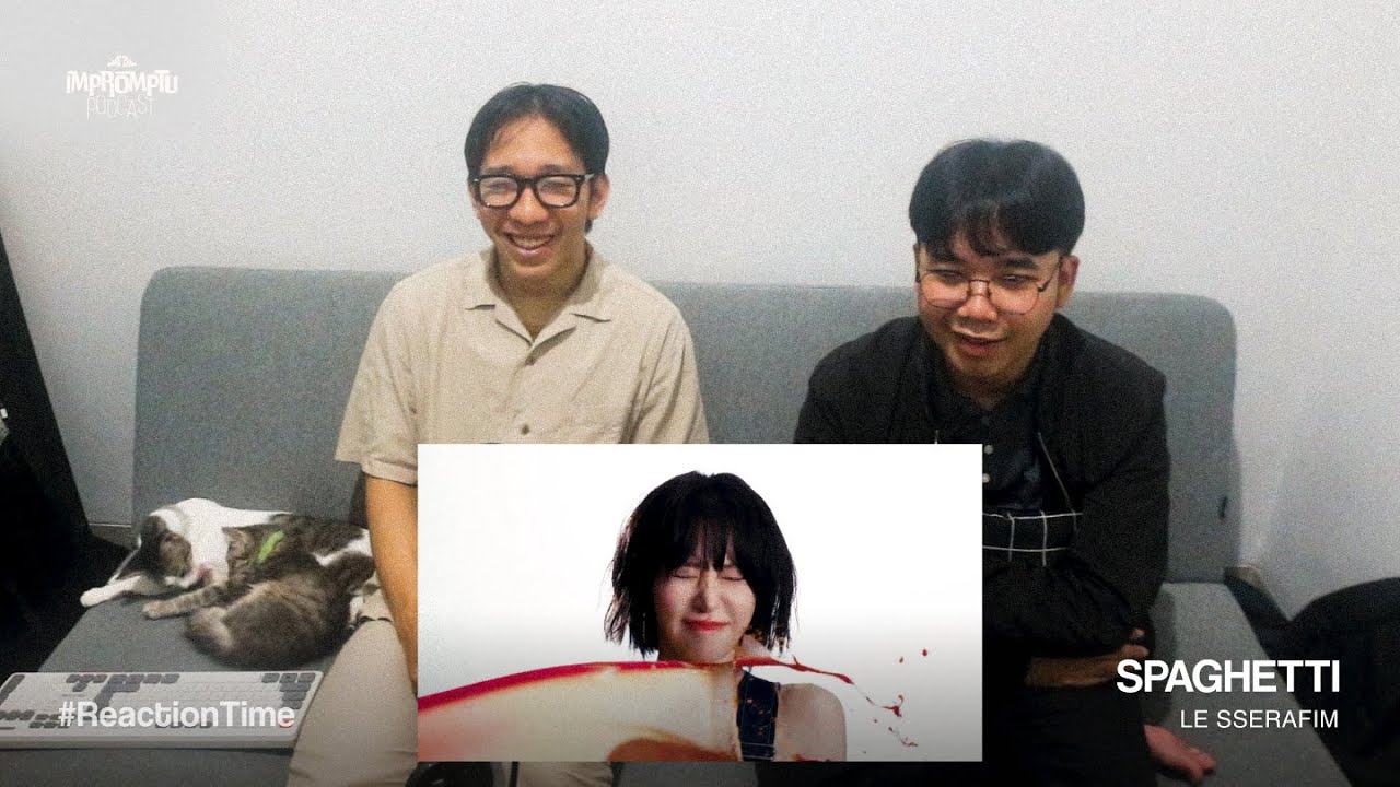 LE SSERAFIM (르세라핌) - 'SPAGHETTI (feat. j-hope of BTS)' (MV) #ReactionTime