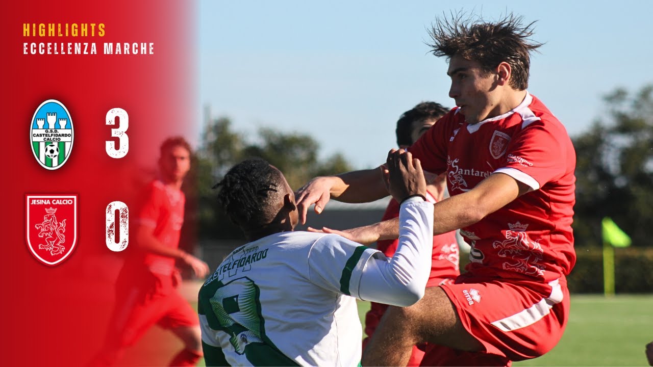 🎥 Highlights | Castelfidardo - Jesina 3-0 | 23^ giornata | Campionato Eccellenza Marche