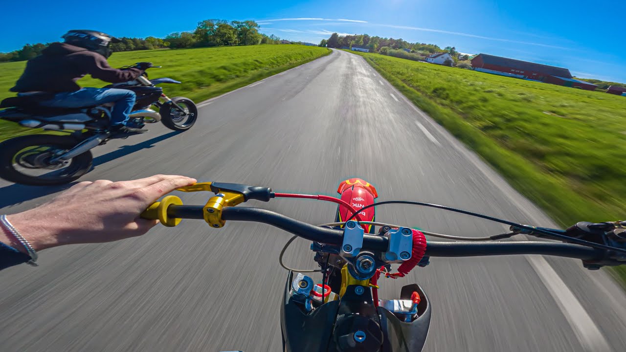 Rieju Drac 86tpr VS Huqvarna Te 125