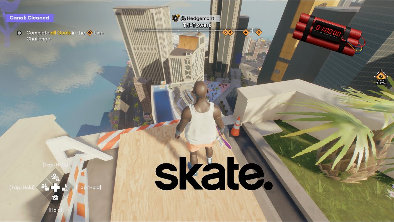 BEATING THE HARDEST SKATE JUMP IN 1 HOUR