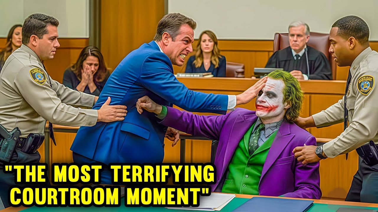 Joker Gets SLAPPED by a Victim’s Father — what he does next leaves the whole court frozen