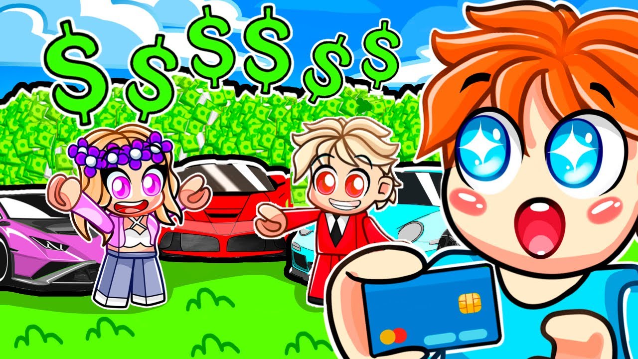 Spending $9,999,999 For 100 HYPERCARS In Roblox!