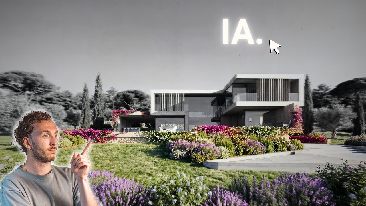 IA & Végétation : le Workflow Réaliste pour des Rendus d’Architecture
