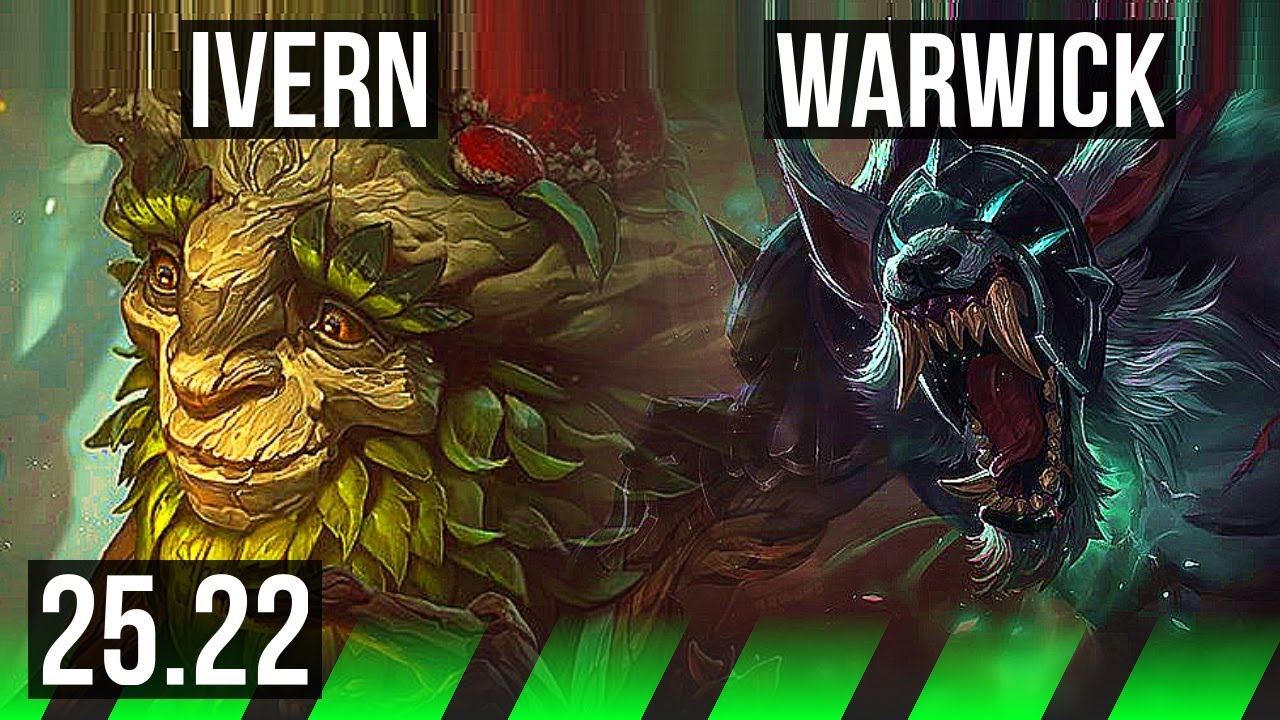 IVERN vs WARWICK (JGL) | 15/2/15, 31k DMG, Legendary | NA Grandmaster | 25.22