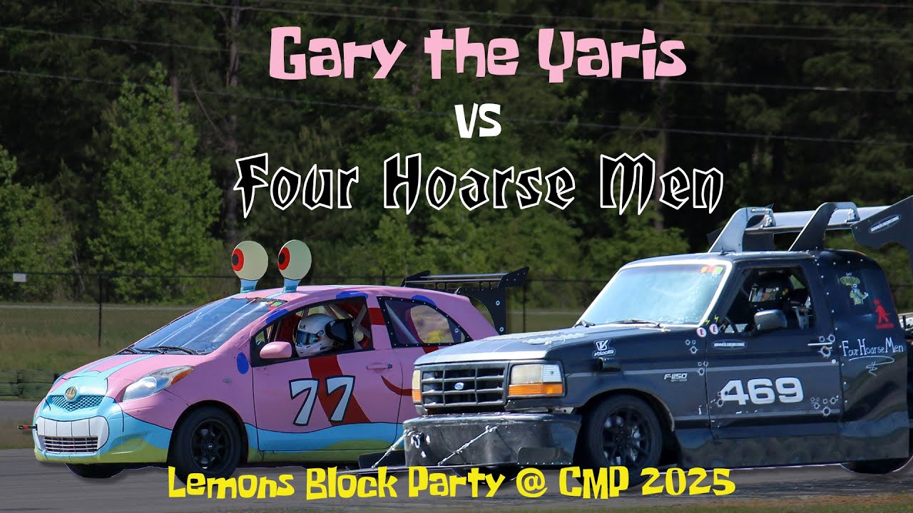 Gary the Yaris vs Four Hoarse Men