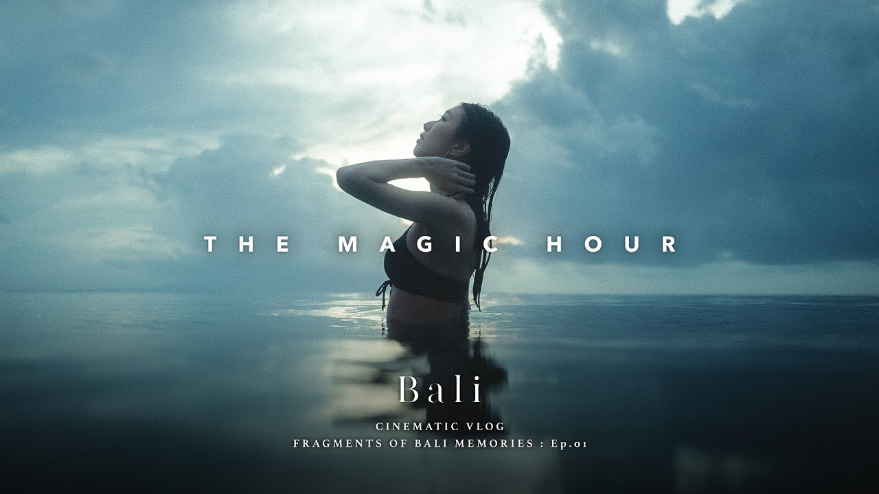 THE MAGIC HOUR - Bali, Indonesia | Cinematic Vlog Shot on Sony a7SIII & ZV-1F