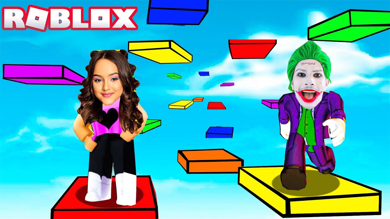 DESAFIO DO COLOR BLOCK NO ROBLOX - CADA UM NA SUA COR  - BELINHA GAMES