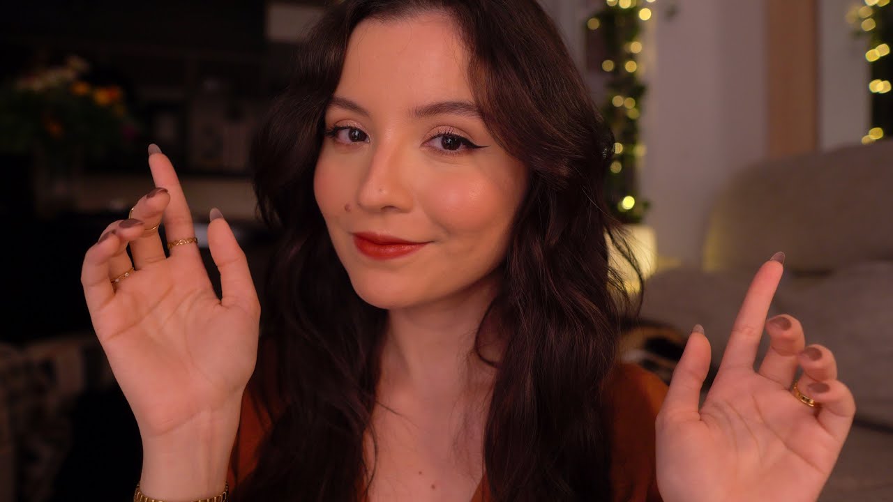 ASMR ✨ hand movements & sussurros quase inaudíveis para alívio de ansiedade e insônia (white noise)