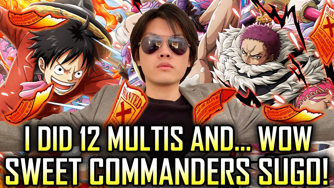 I did 12 multis and got ALL THIS... | Sanji x Luffy Sugofest | One Piece Treasure Cruise | OPTC