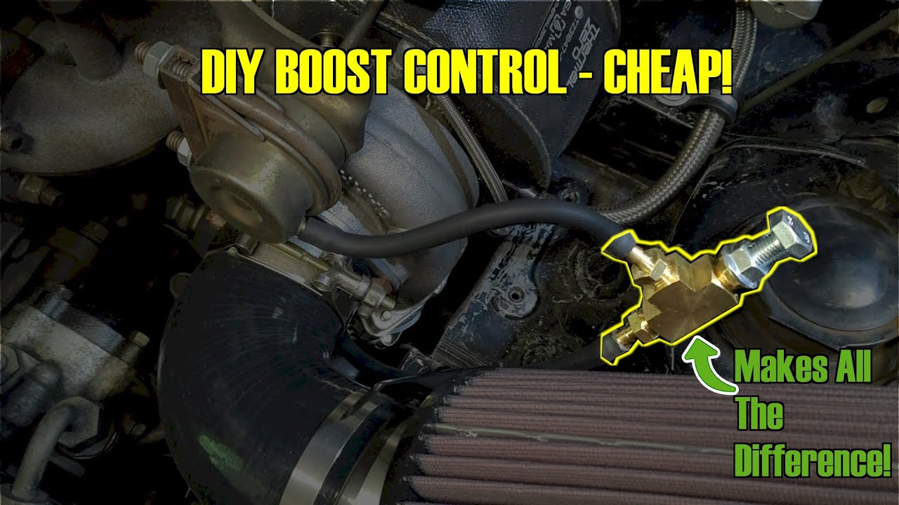 Control Boost for Cheap - DIY Manual Boost Controller