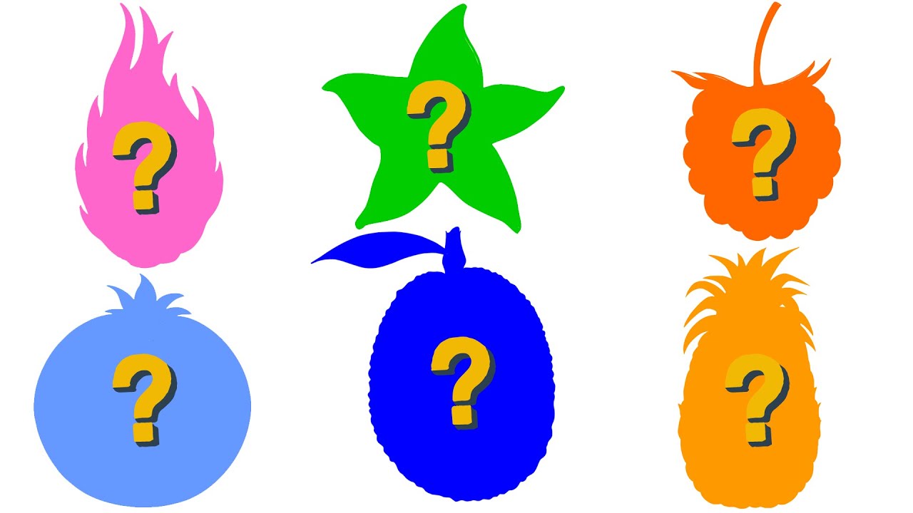 Fruit with Special Shape 特殊形状的水果猜一猜