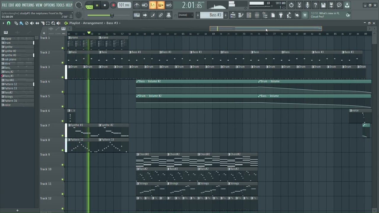 Front'in-The neptunes　（Flstudio remake）