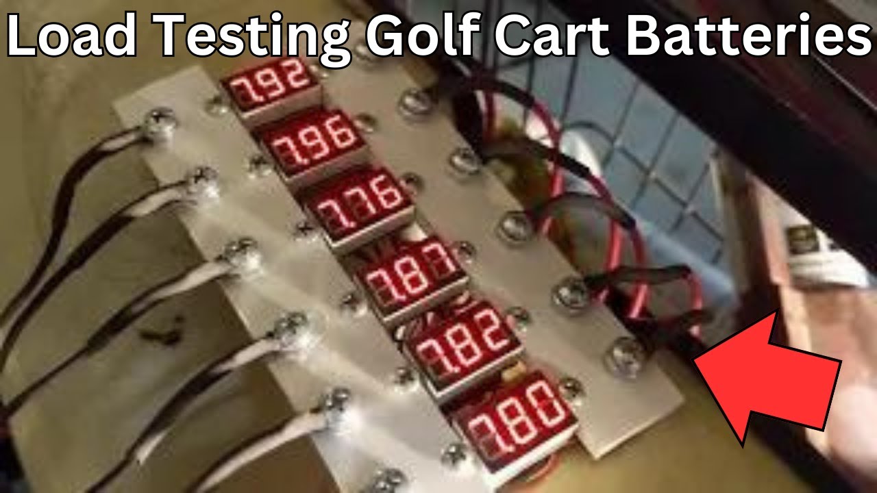 How to test golf cart batteries