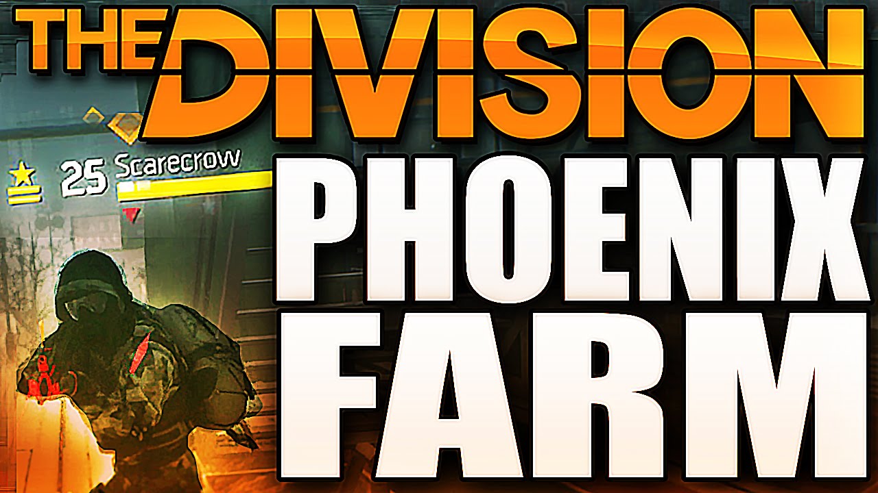 The Division - NEW PHOENIX CREDIT FARM (After Patch) !